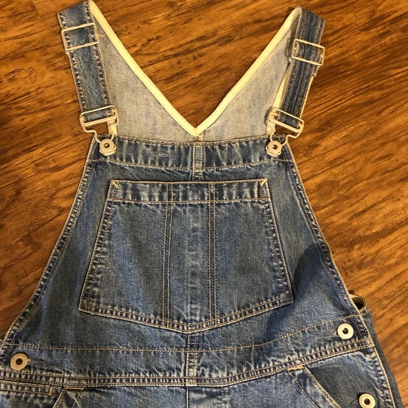 Vintage GAP 90’s overall shorts - Size Medium - Picture 2 of 7